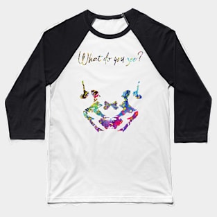 Rorschach inkblot test Baseball T-Shirt